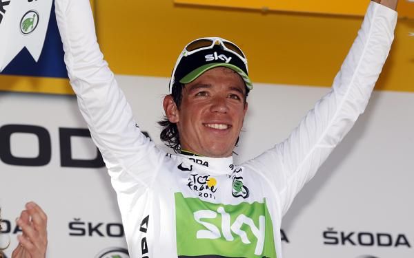 Rigoberto Uran (Sky) retained the best young rider's jersey.