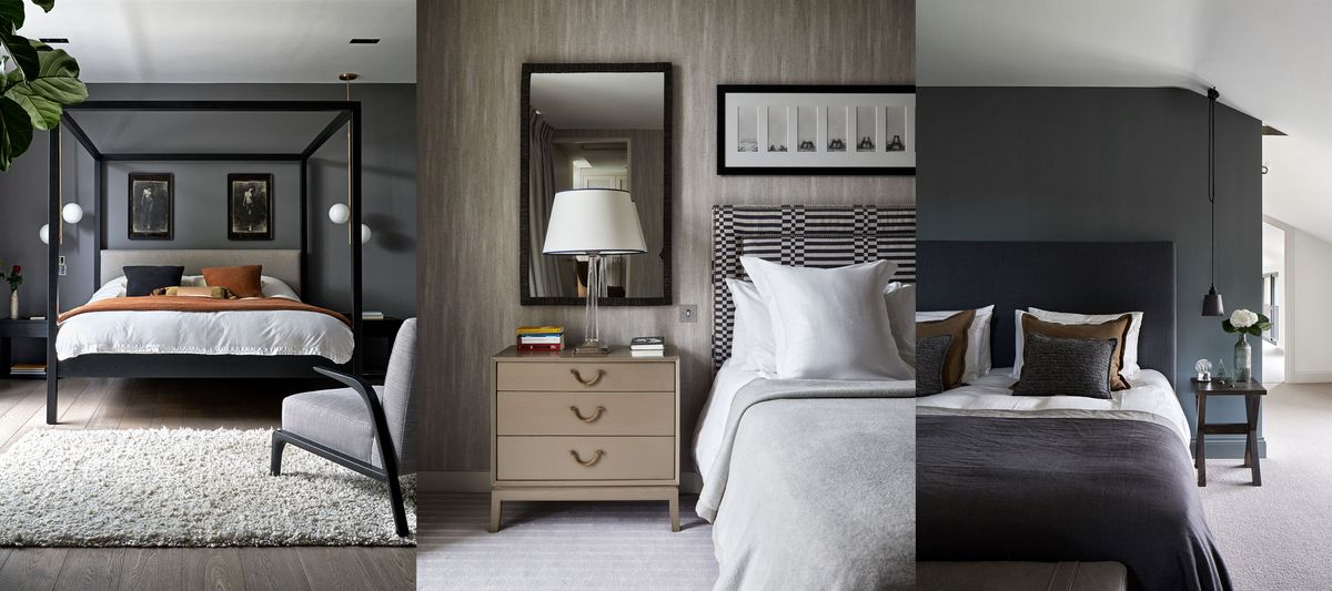 Black and white bed room thoughts: 10 monochrome decor strategies