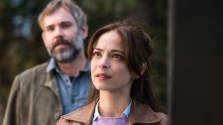 Rossif Sutherland and Kristin Kreuk for Fox&#039;s Murder in a Small Town