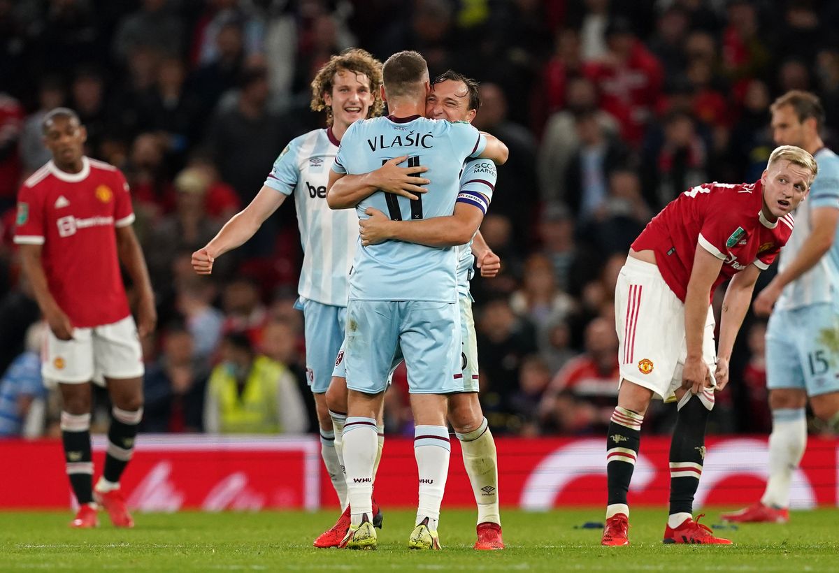 Manchester United v West Ham United – Carabao Cup – Third Round – Old Trafford