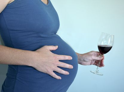 Pregnant drinker