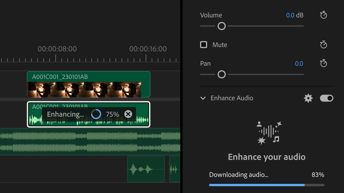 Adobe Premiere screenshot