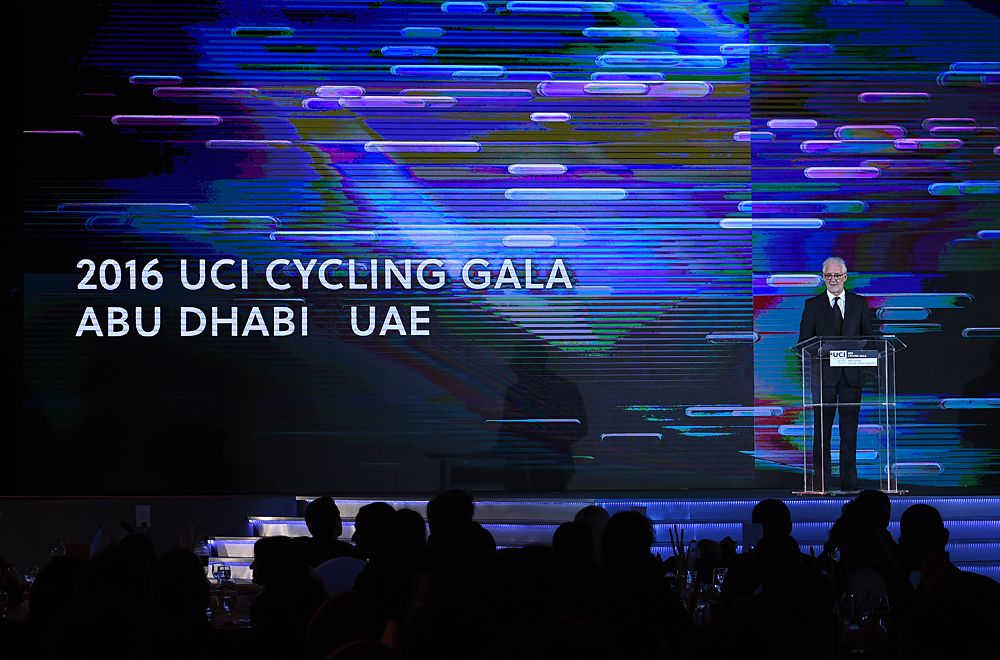 2016 UCI Gala in Abu Dhabi