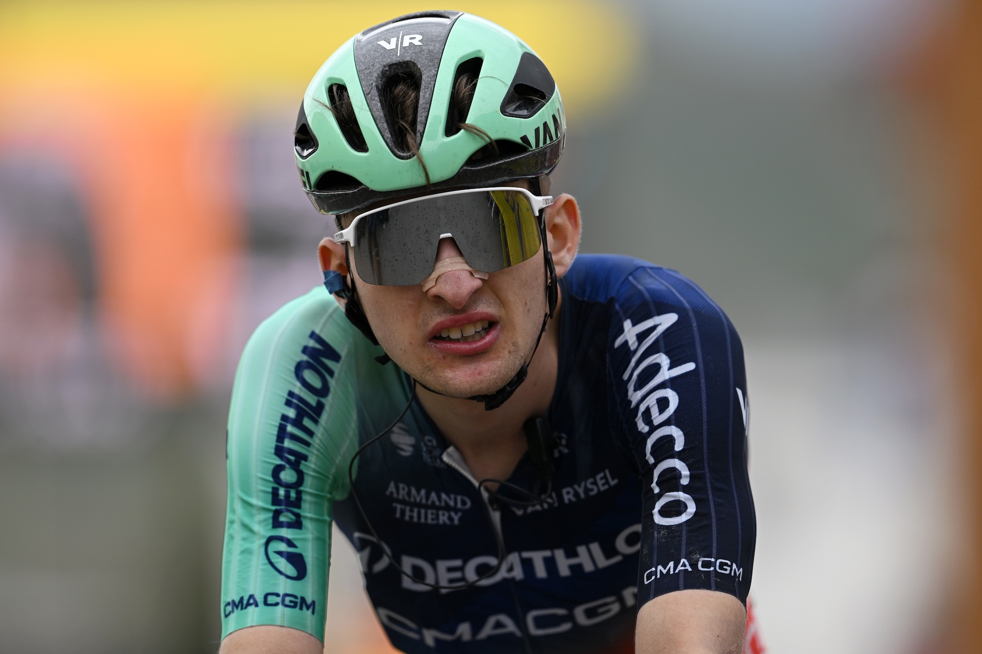 Paul Seixas of France and Decathlon CMA CGM Team reacts after the 113th Tour de France 2026, Stage 20