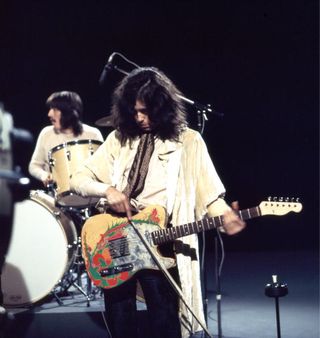 Jimmy Page in 1969 with Telecaster