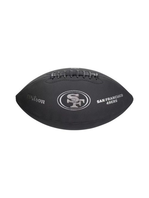 NFL San Francisco 49ers Wilson Black Metallic Backyard Ball