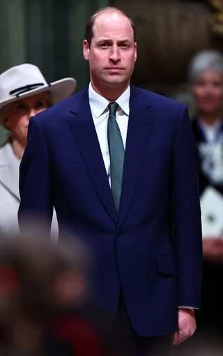 Prince William at the Commonwealth Day Service