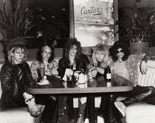 Just for starters: at Canter's Deli, Hollywood 1987