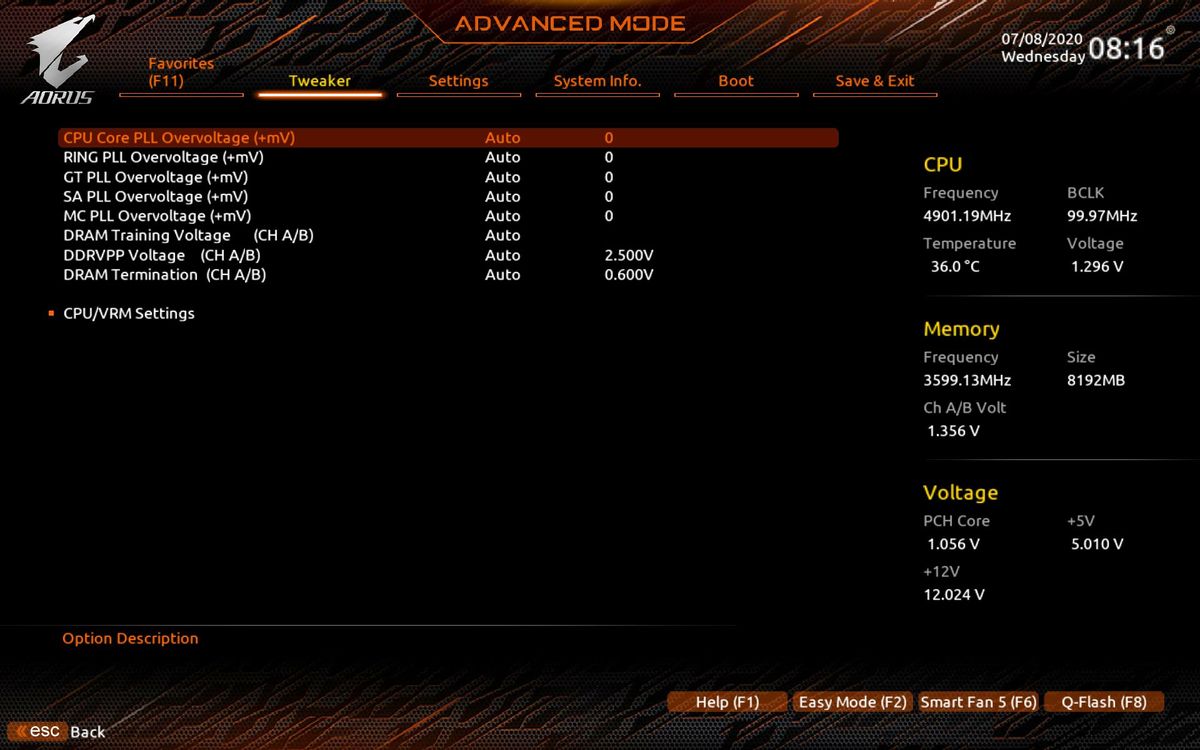 Gigabyte Z490 Aorus Extreme