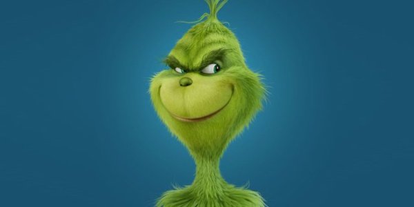 grinch 2018 movie smiling