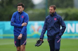 Gareth Southgate, Roy Keane, Harry Maguire