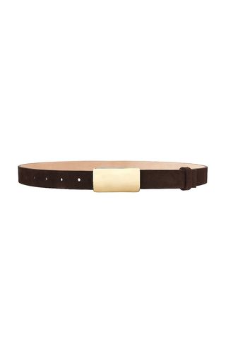 Heaven Mayhem Plate Suede Belt 