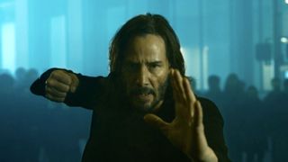 Keanu Reeves as Neo in The Matrix: Resurrections