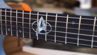 Kauer Guitars Star Trek Banshee inlay