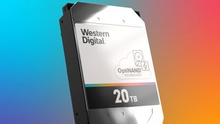 Western Digital 20TB OptiNAND hard drive