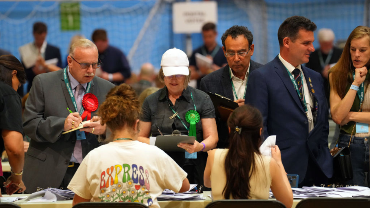 Polling stations at the Uxbridge and South Ruislip by-election