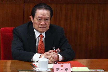 Zhou Yongkang is facing life in prison on corruption charges tied to his qigong master