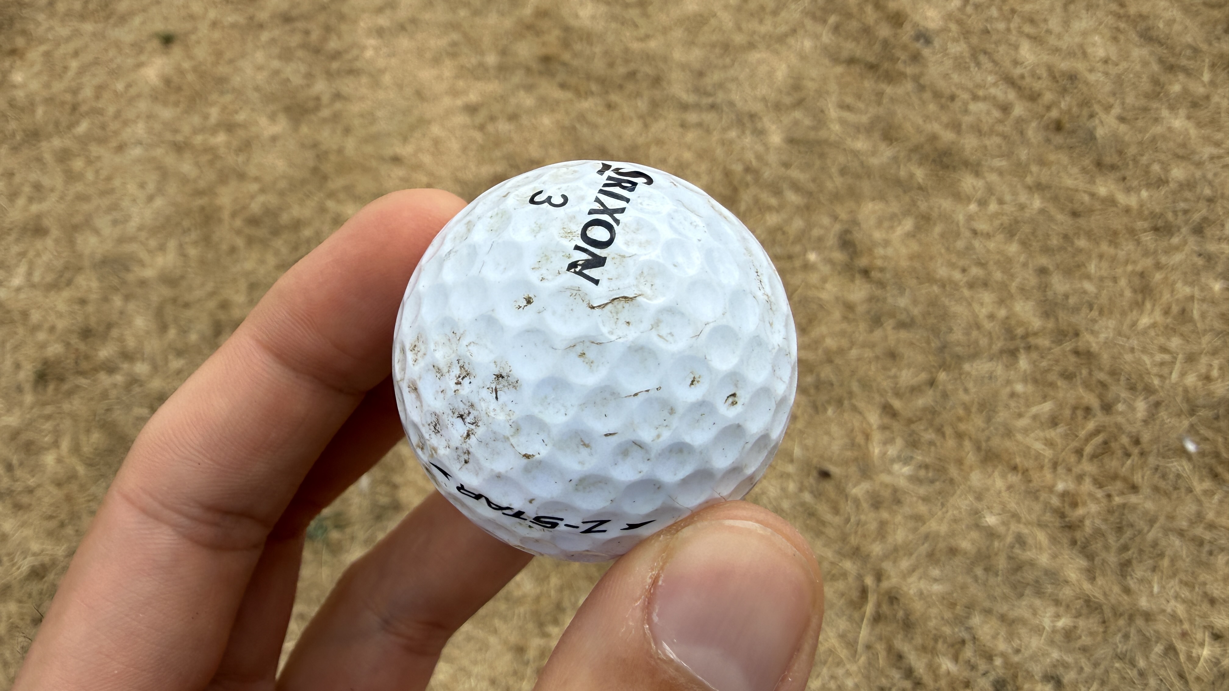 old golf balls
