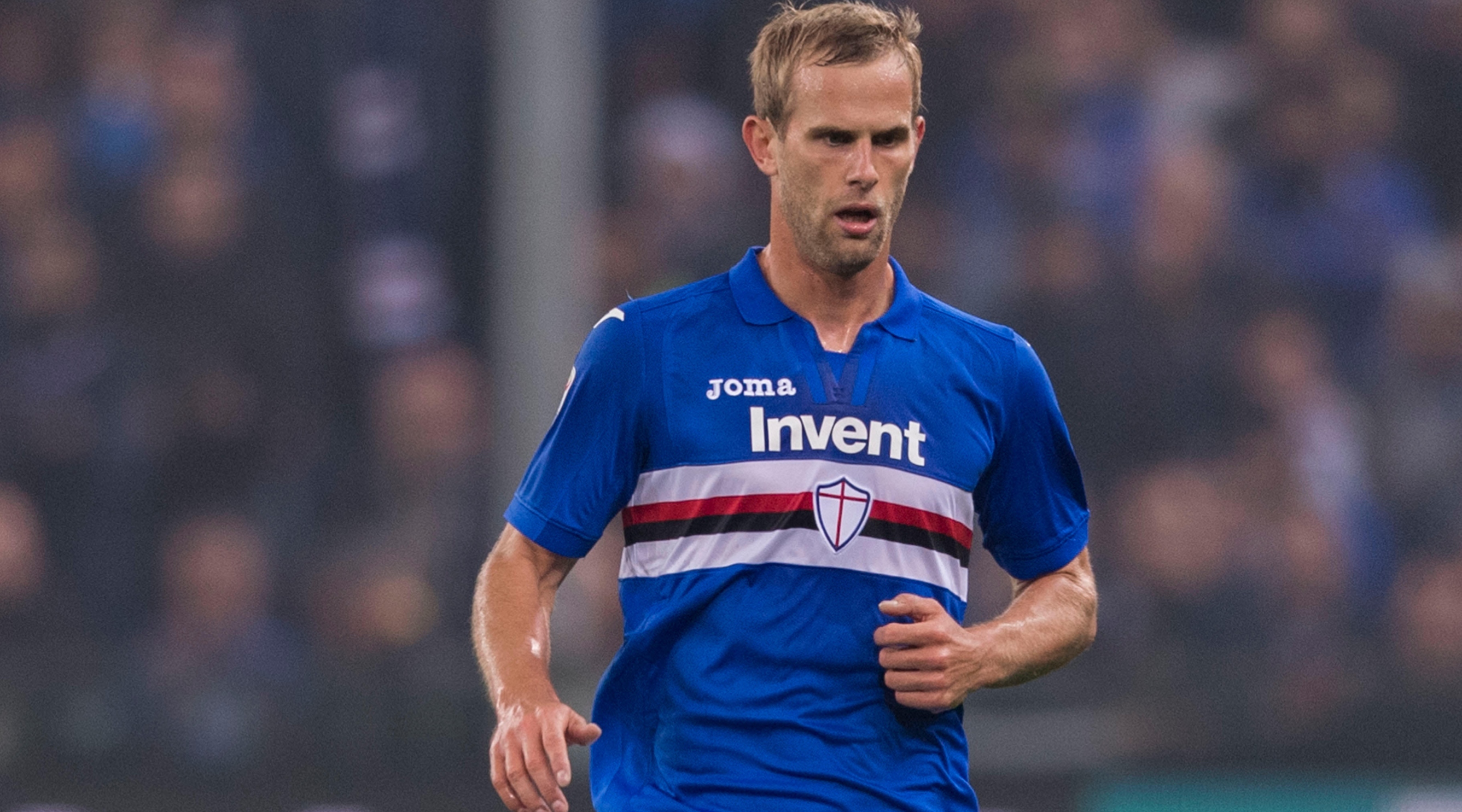 Ivan Strinic della Sampdoria, novembre 2017