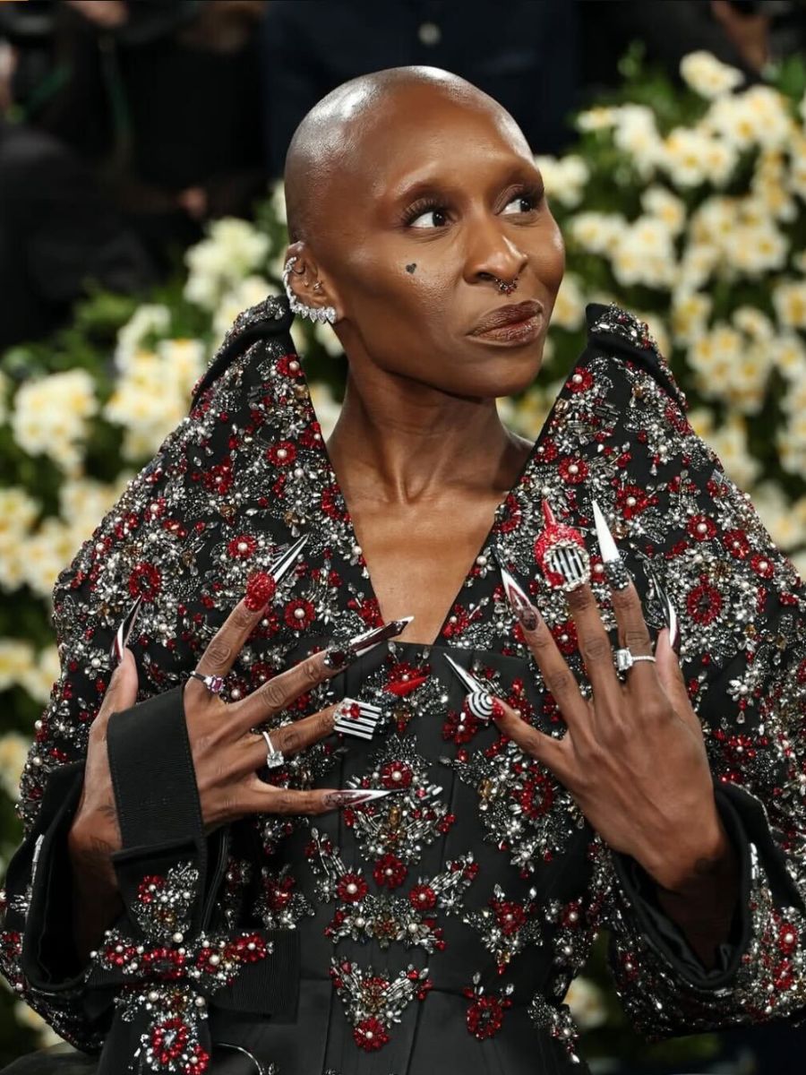 Cynthia Erivo's nails at the 2025 Met Gala.