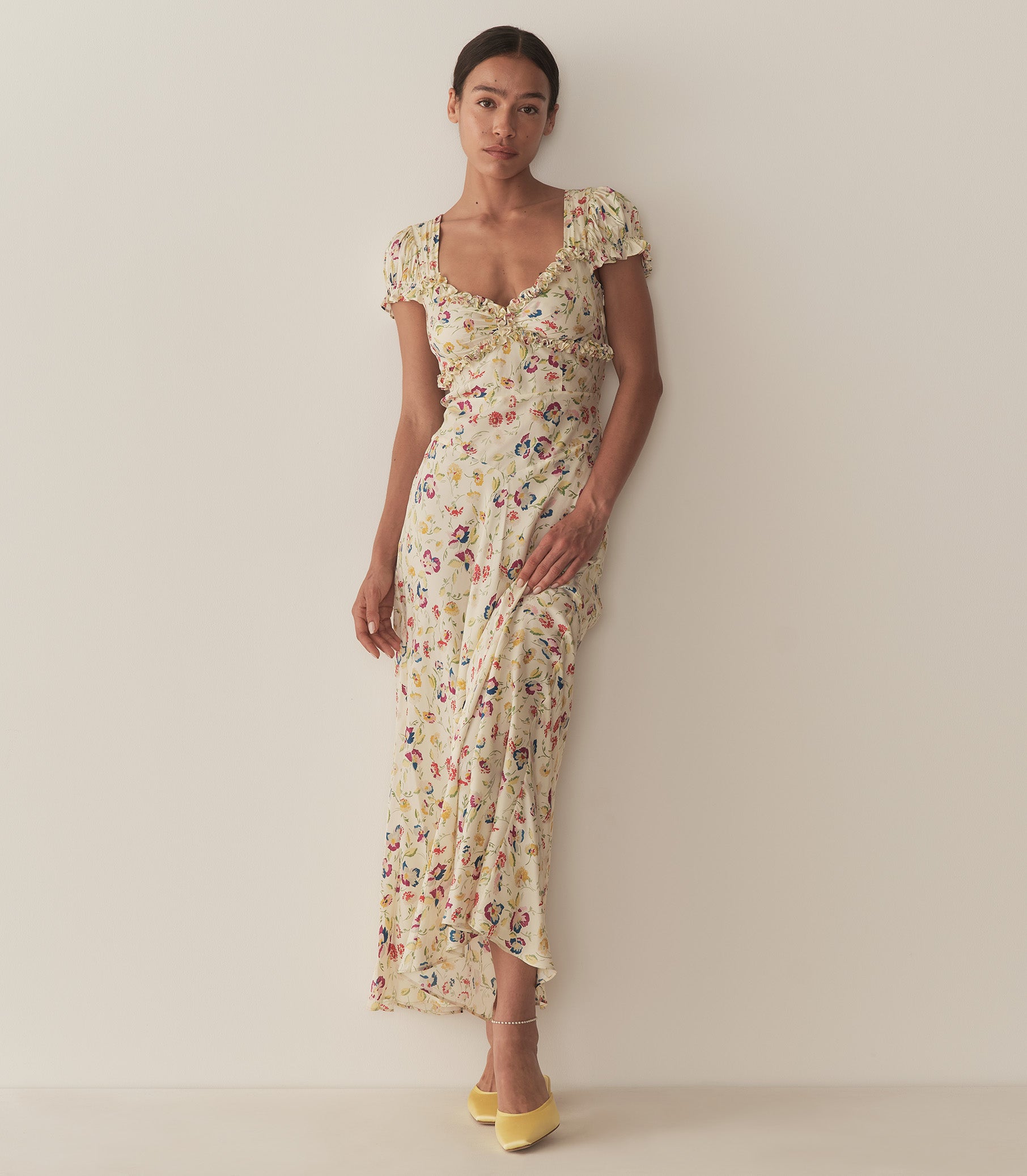 Valerine Dress -- Windswept Blooms