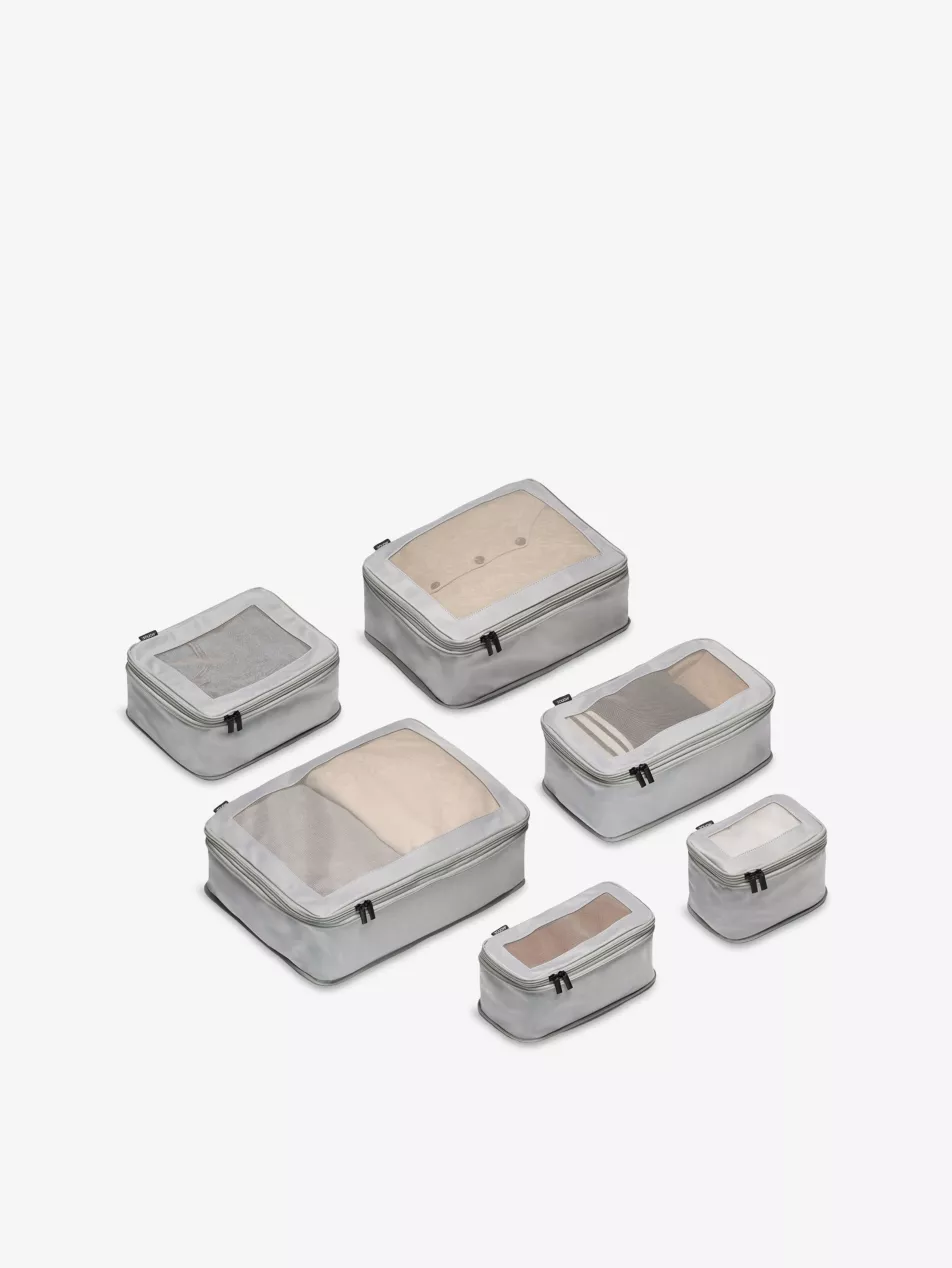 Compress Nylon Packing Cubes Set of Six