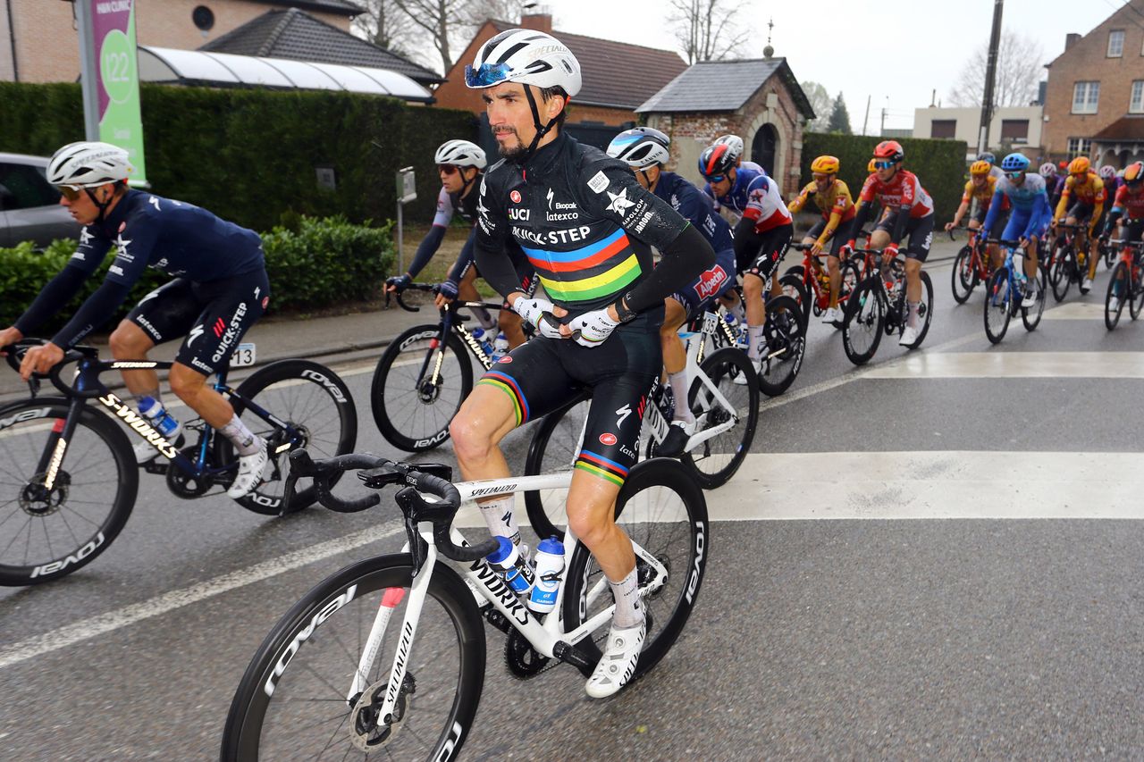 De Brabantse Pijl - La Fleche Brabanconne 2022 - 62nd Edition - Leuven - Overijse 205,1 km - 13/04/2022 - Julian Alaphilippe (FRA - Quick-Step Alpha Vinyl Team) - photo Jan De Meuleneir/PN/SprintCyclingAgency&Acirc;&copy;2022