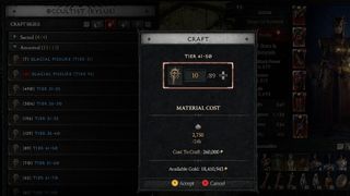 Crafting Sigils at the Occultist in Diablo 4