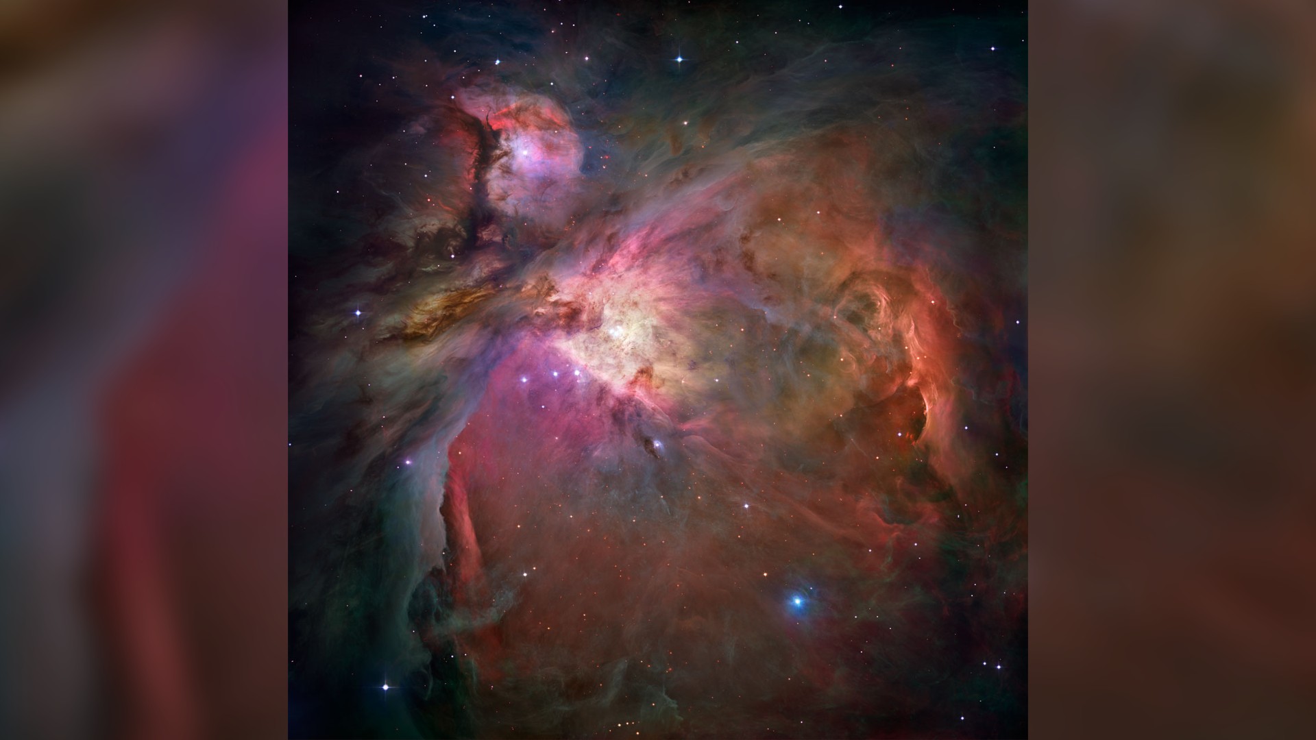 Oriona miglāja attēls.