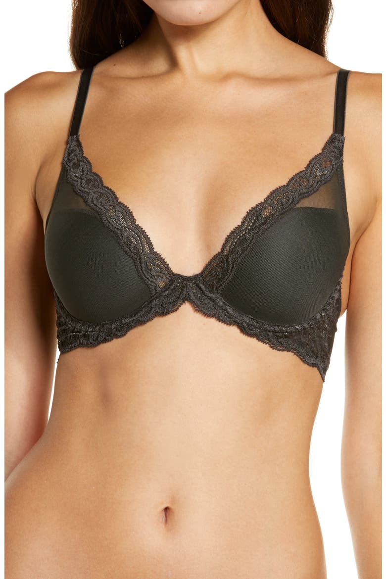 Feathers Plunge T-Shirt Basics Bra