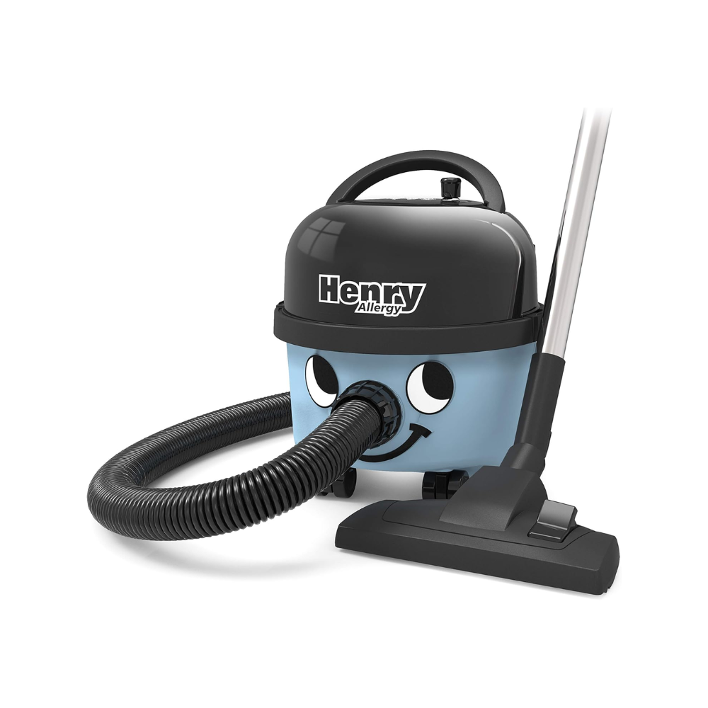 henry allergy vacuum cleaner in blue