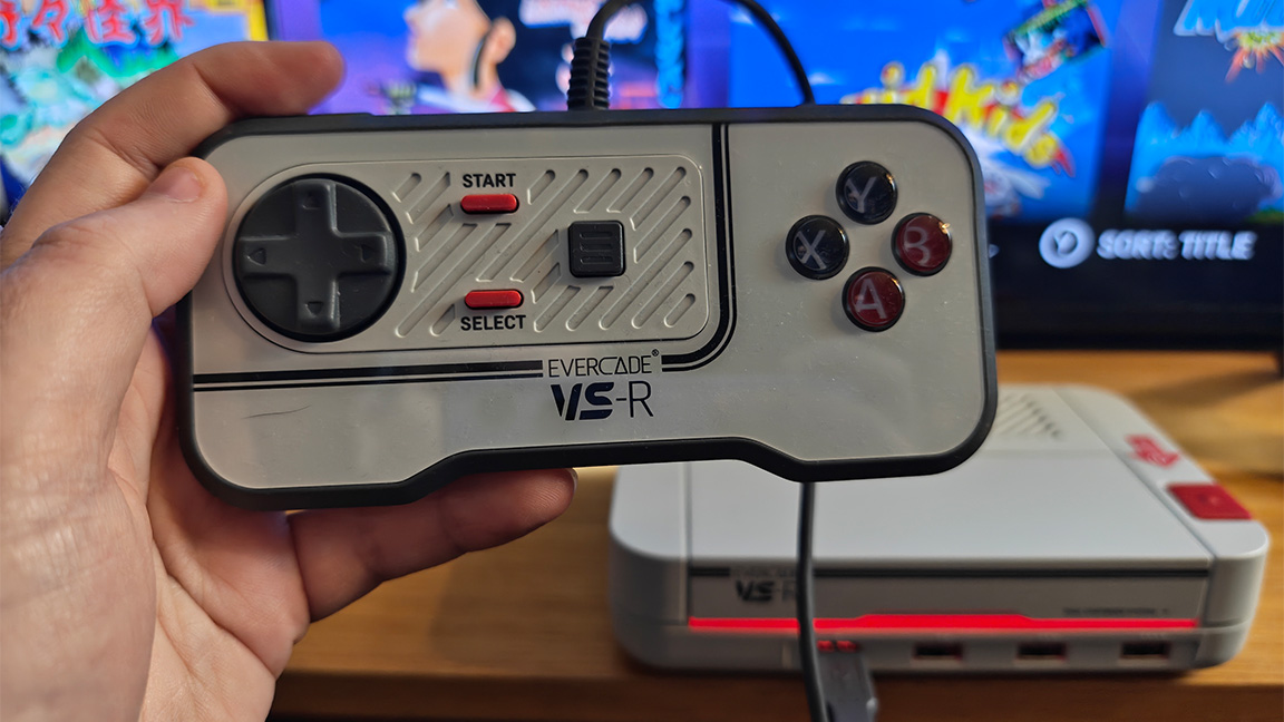 Evercade EXP-R and VS-R; retro consoles
