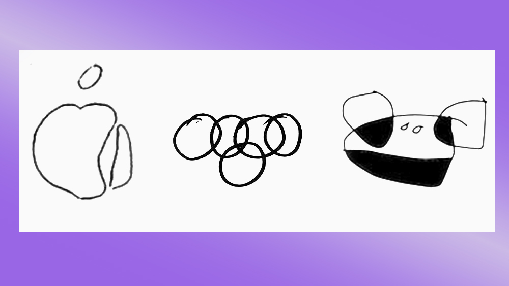 We Asked 100 People to Draw Famous Logos from Memory. Here Is What They  Drew.