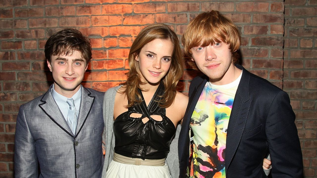 Daniel Radcliffe, Emma Watson and Rupert Grint