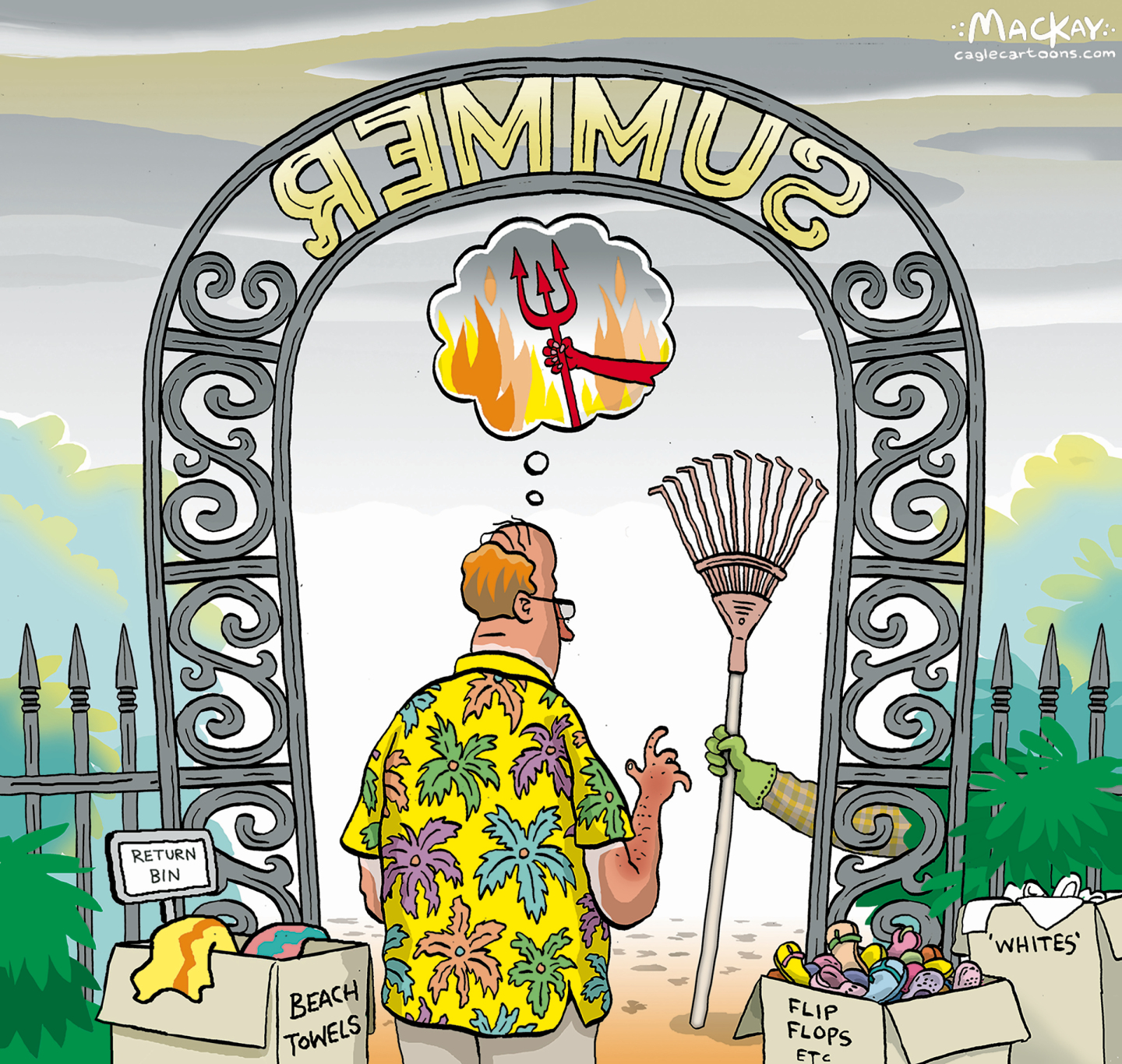 Editorial cartoon