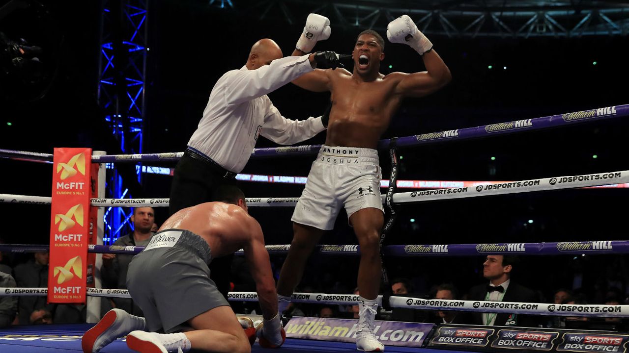 Anthony Joshua Wladimir Klitschko Wembley London
