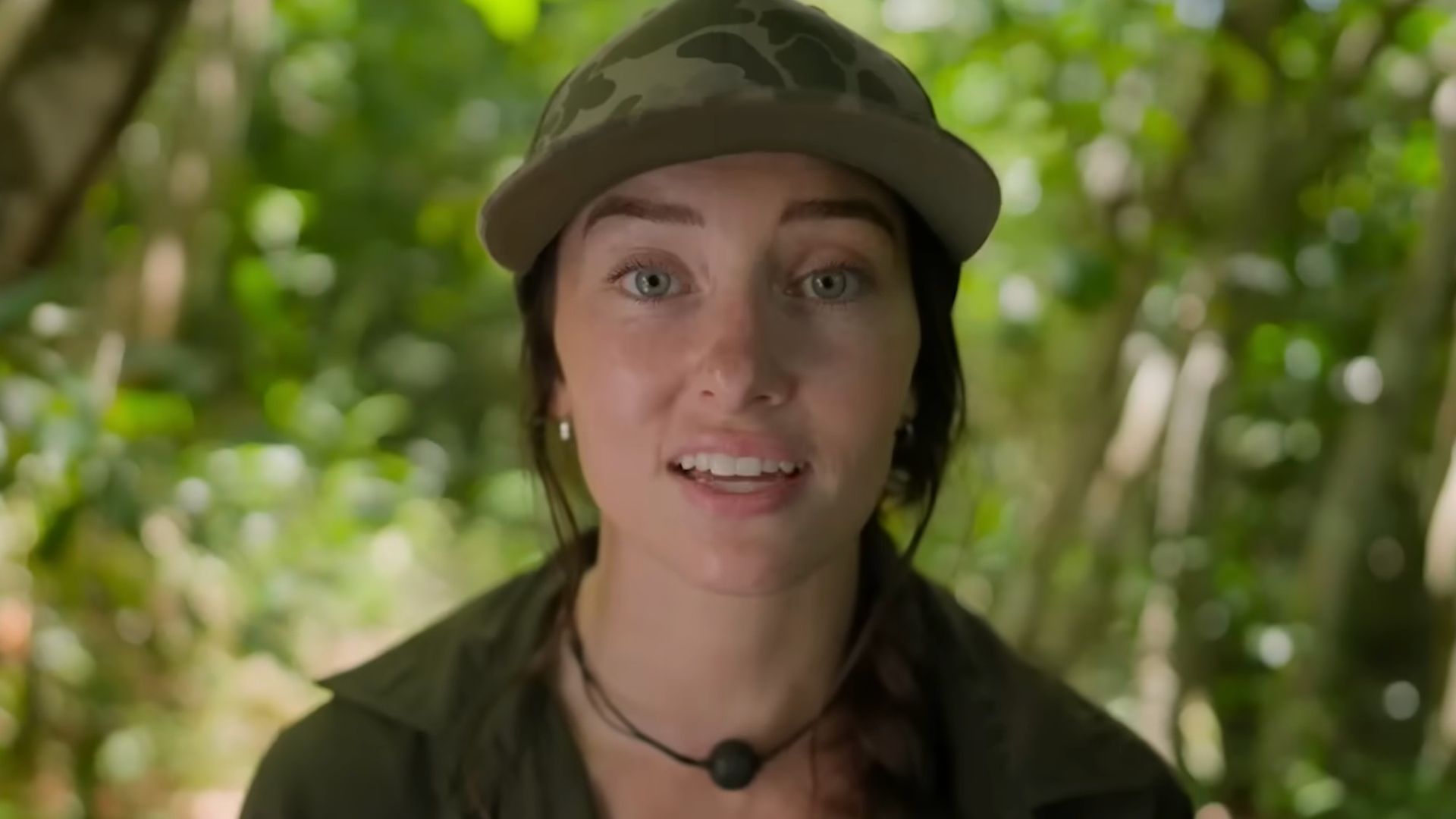 Nikki talking to the camera
