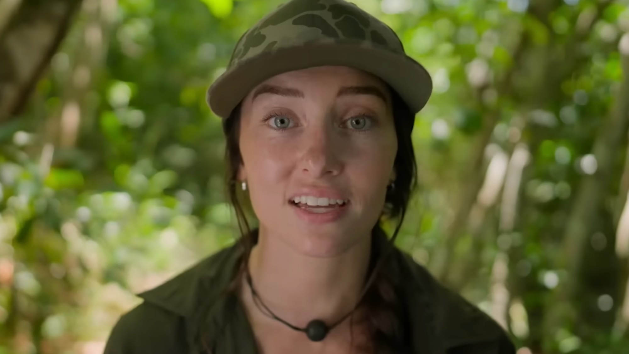 Nikki talking to the camera