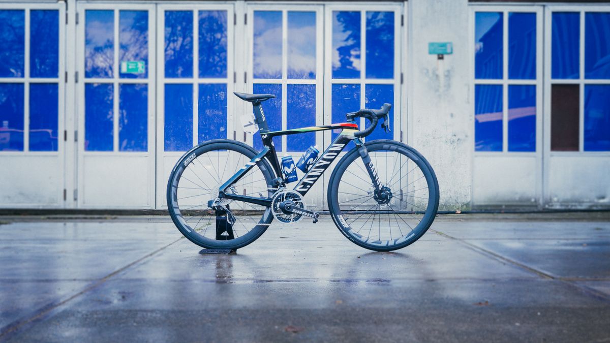 Van Vleuten&#039;s world champions bike