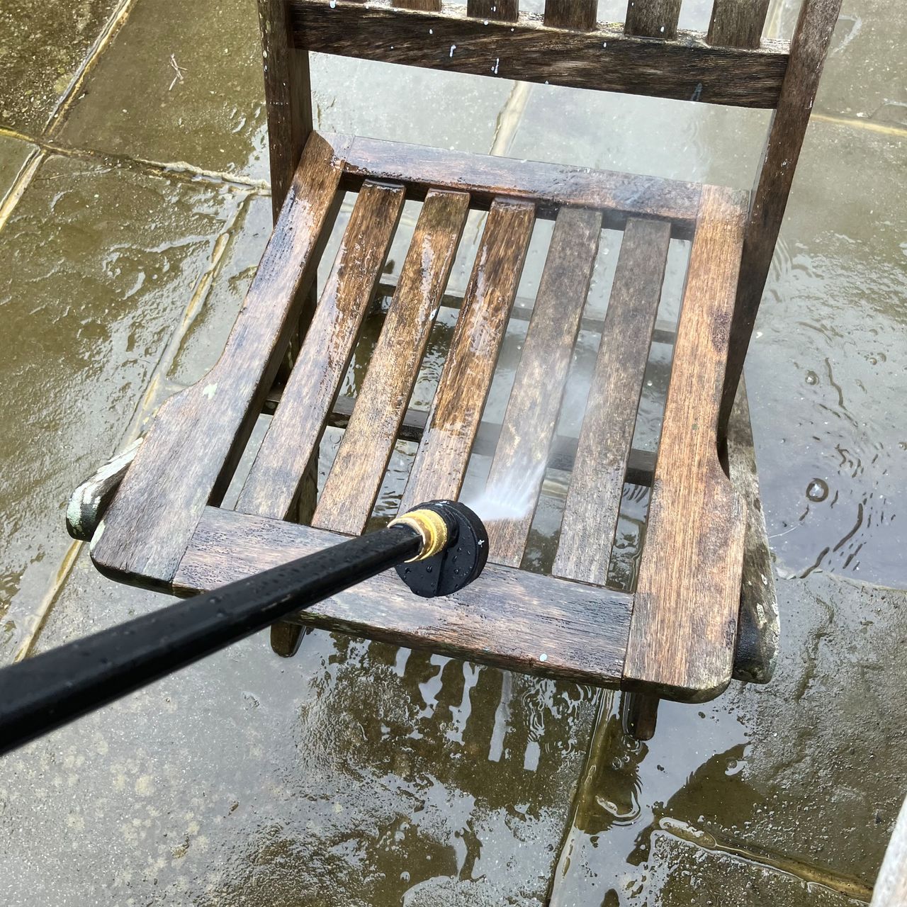 Testing of Worx cordless pressure washer