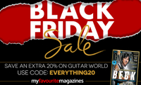 20% off a year's subscription to Guitar World