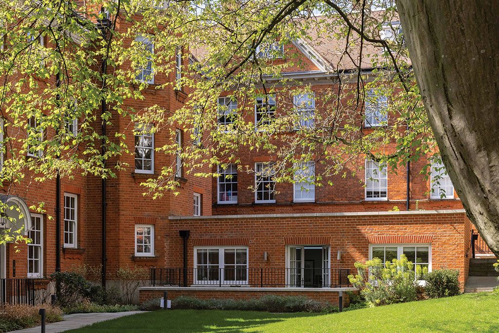 Property for sale with minstrels' gallery: The Skeel Library, Hampstead Manor, Hampstead, London NW3.