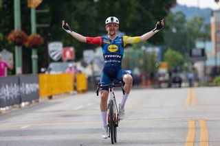 US Road Championships: Quinn Simmons goes solo to take third elite men's road race title