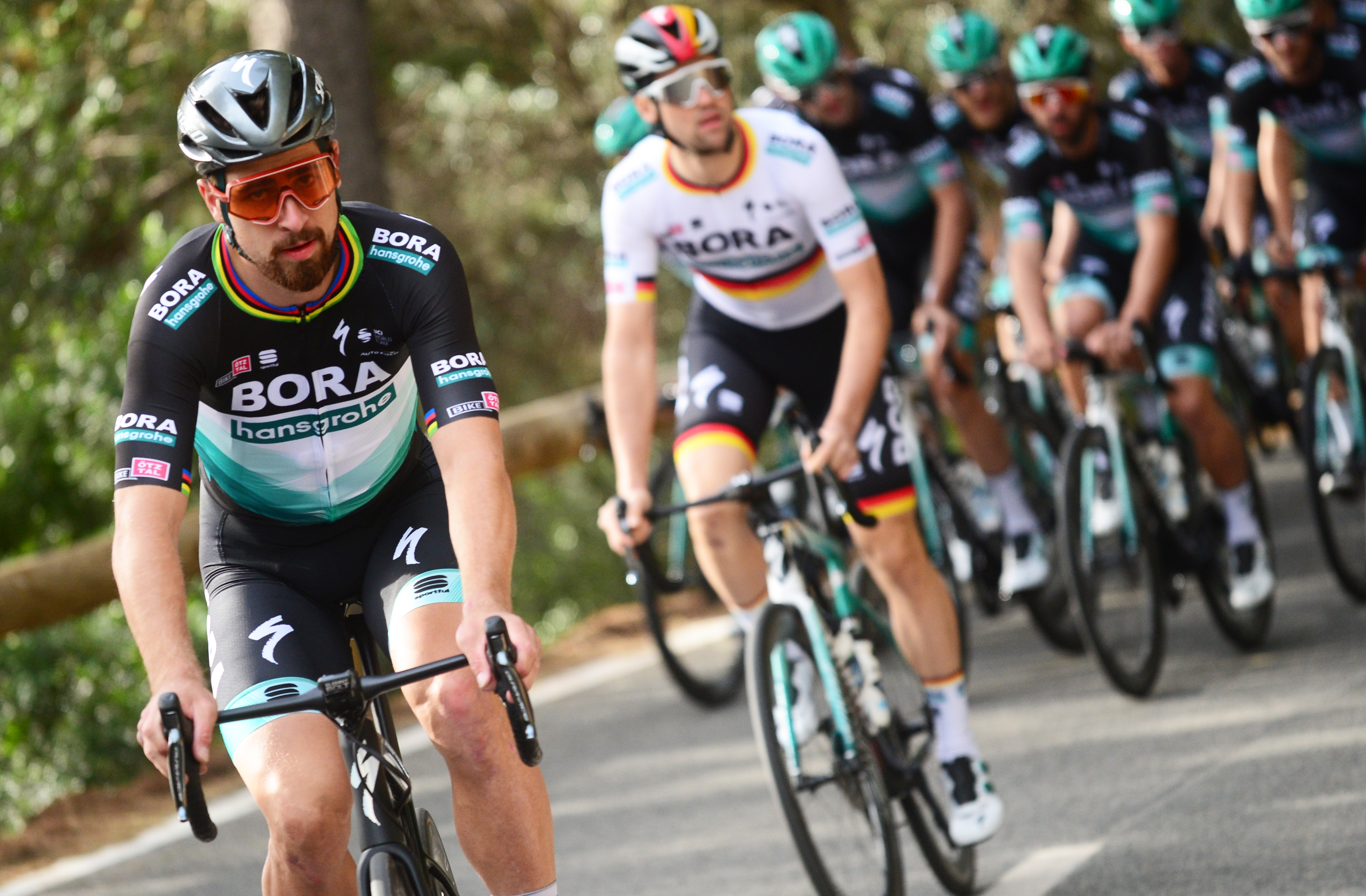 Bora Hansgrohe working hard at Mallorca training camp Gallery