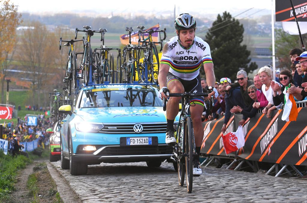 A battered Peter Sagan (Bora-Hansgrohe)