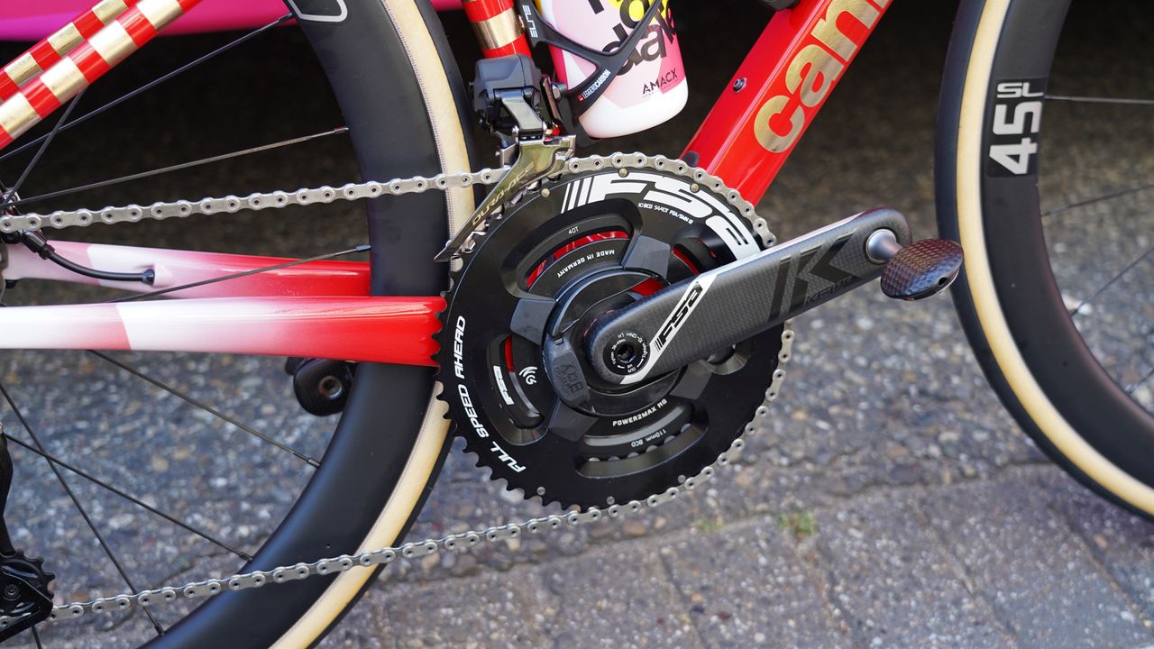 Kristen Faulkner's custom bike