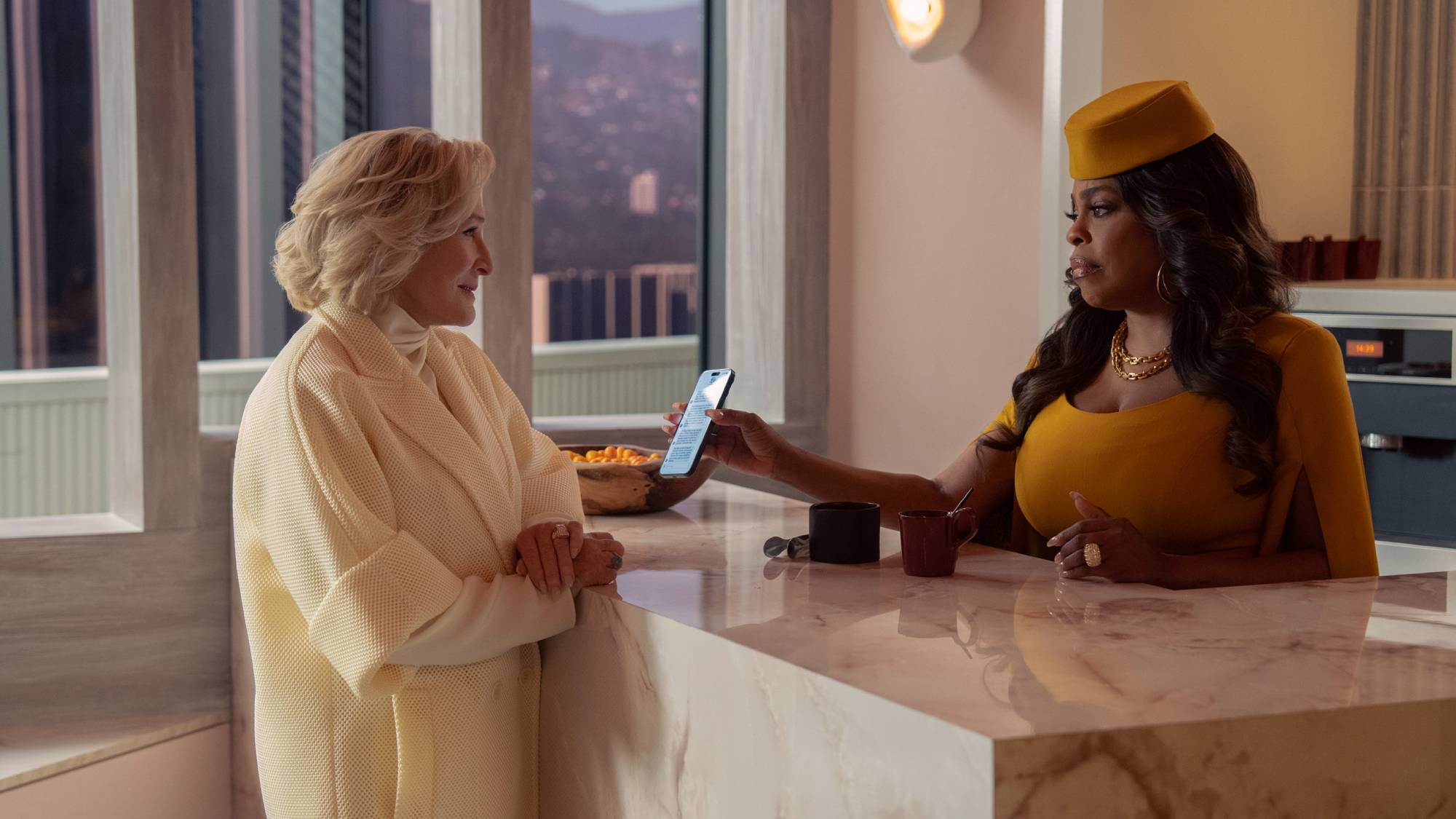 (L-R) GLENN CLOSE and NIECY NASH in &amp;quot;All&#039;s Fair&amp;quot;