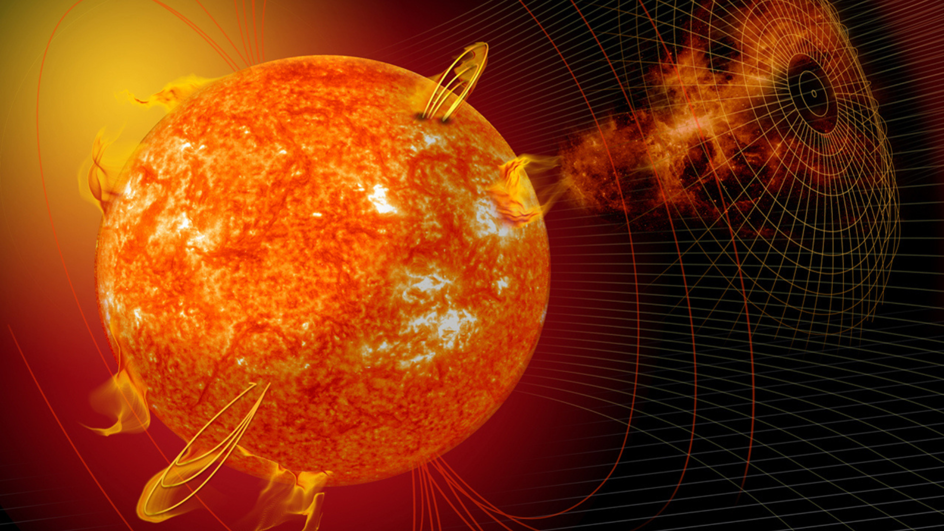 Свет солнца достигает земли. Радиоактивное солнце. Магнитные бури. Солнечное излучение. Геомагнитная буря.