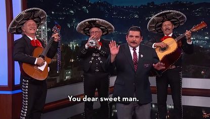 Guillermo has a secret message for Donald Trump