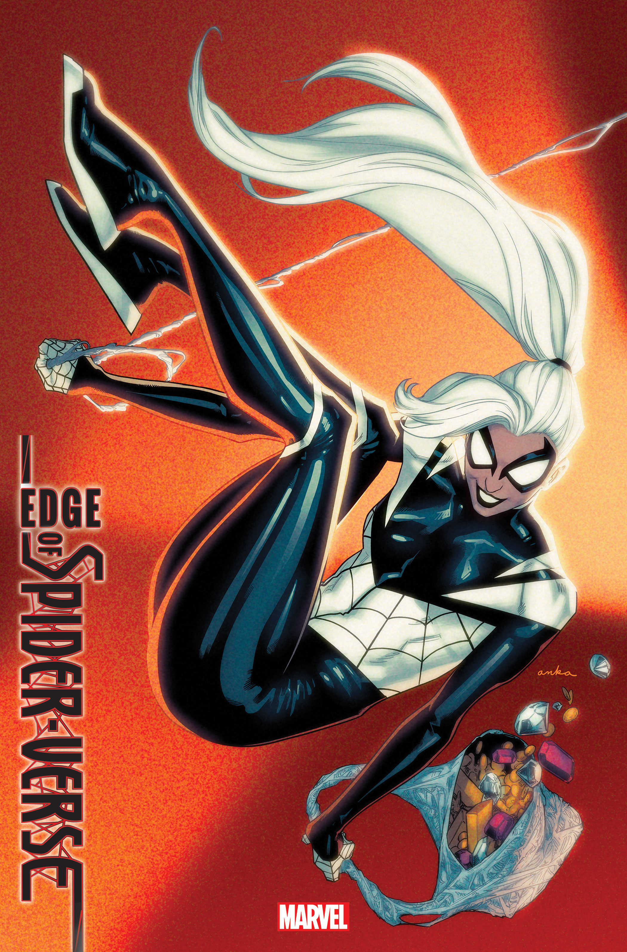 Portada variante de Edge of Spider-Verse #3 por Kris Anka